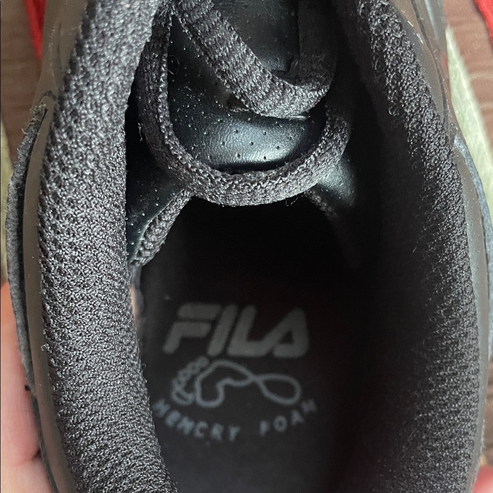 Fila Men's Black Athletic Shoes - Picture 4 of 5